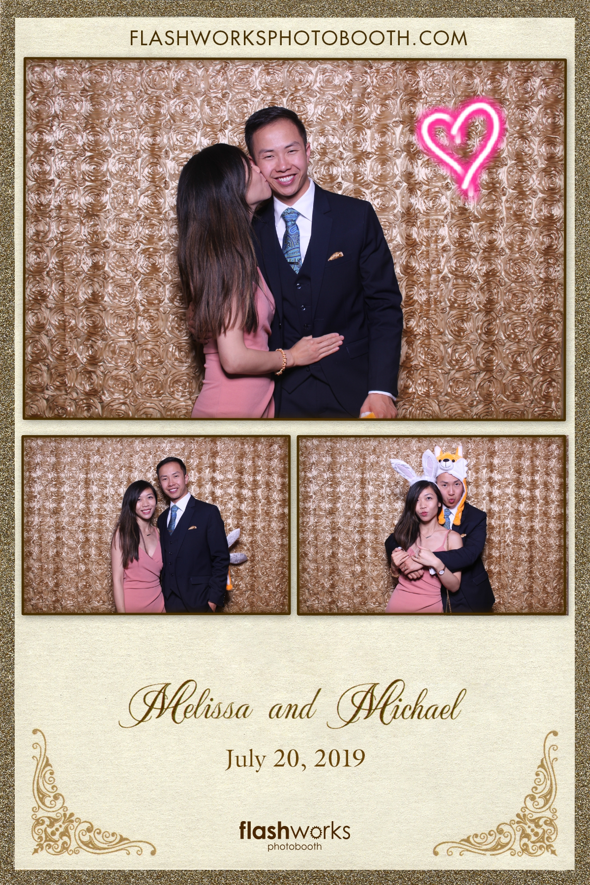 Michael and Melissa's Wedding | View more photos from the event at gallery.flashworksphotobooth.com/u/FlashworksPhotoboothInc/Michael-and-Melissas-Wedding